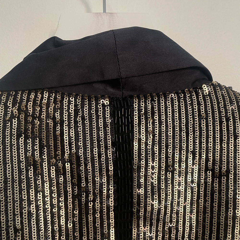 Rosie HW x PAIGE Metallic Sequin Blazer Size M
Worn Once . Super Rare . - Picture 12 of 14